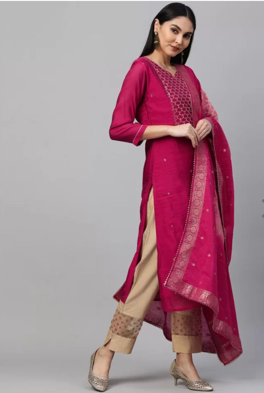 Rani pink Kurtaset