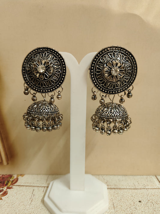 Oxidized Jhumka